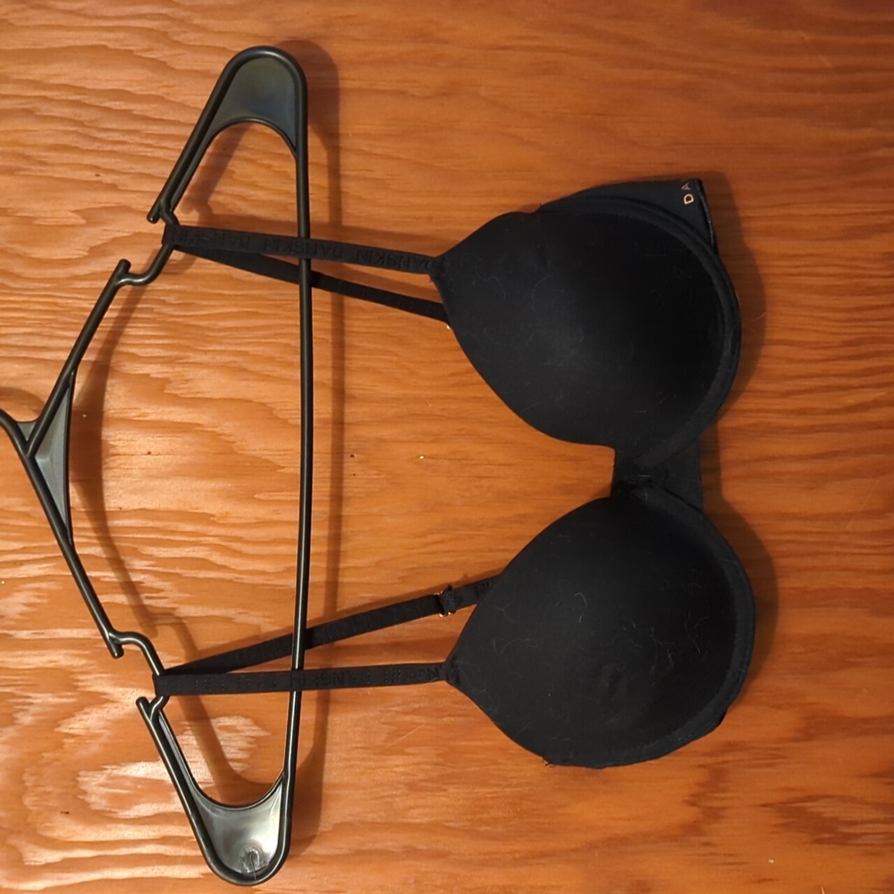 🖤 Black Lightly Lined Bra, size 34C